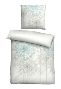 biberna Baumwoll-Satin Bettwäsche 155x200 cm und 155x220 cm + 80x80 cm