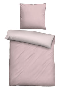 biberna Baumwoll-Satin Bettwäsche 155x200 cm und 155x220 cm + 80x80 cm