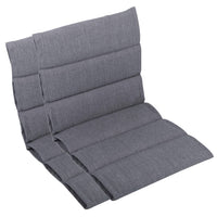 Polsterauflage Niedriglehner 2er Set, bequeme Sitzauflage für Gartenmöbel, Stuhlkissen