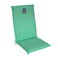 Hochlehnerauflage 1er Set MALTA - Gartenstuhl Auflage, bequeme Sitzauflage für Gartenmöbel, Stuhlkissen