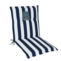 Polsterauflage Niedriglehner 1er Set, bequeme Sitzauflage für Gartenstühle, Stuhlkissen