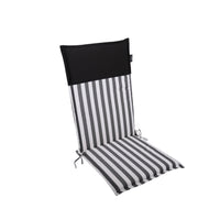 Hochlehnerauflage 1er Set MALTA - Gartenstuhl Auflage, bequeme Sitzauflage für Gartenmöbel, Stuhlkissen