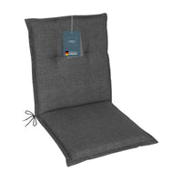 Niedriglehnerauflage 1er Set FLORENCE TINO - Gartenstuhl Auflage, bequeme Sitzauflage für Gartenmöbel, Stuhlkissen