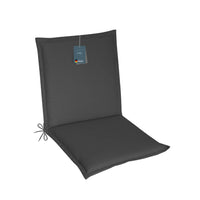 Niedriglehnerauflage 1er Set MALTA - Gartenstuhl Auflage, bequeme Sitzauflage für Gartenmöbel, Stuhlkissen