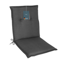 Polsterauflage Niedriglehner 1er Set, bequeme Sitzauflage für Gartenstühle, Stuhlkissen