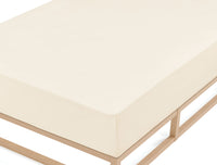 biberna Feinbiber Spannbetttuch 60x120 cm - 70x140 cm