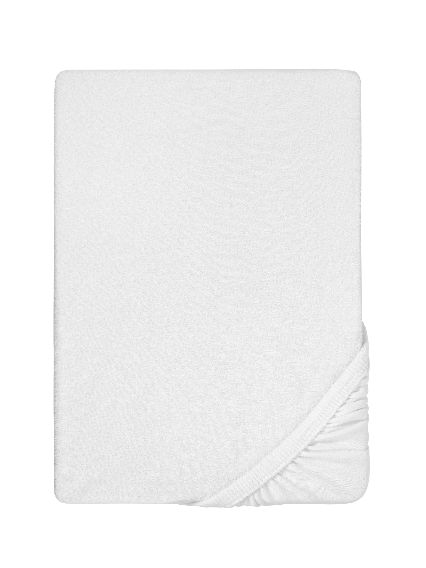 biberna Frottee-Stretch Spannbetttuch 90x190 cm - 100x200 cm