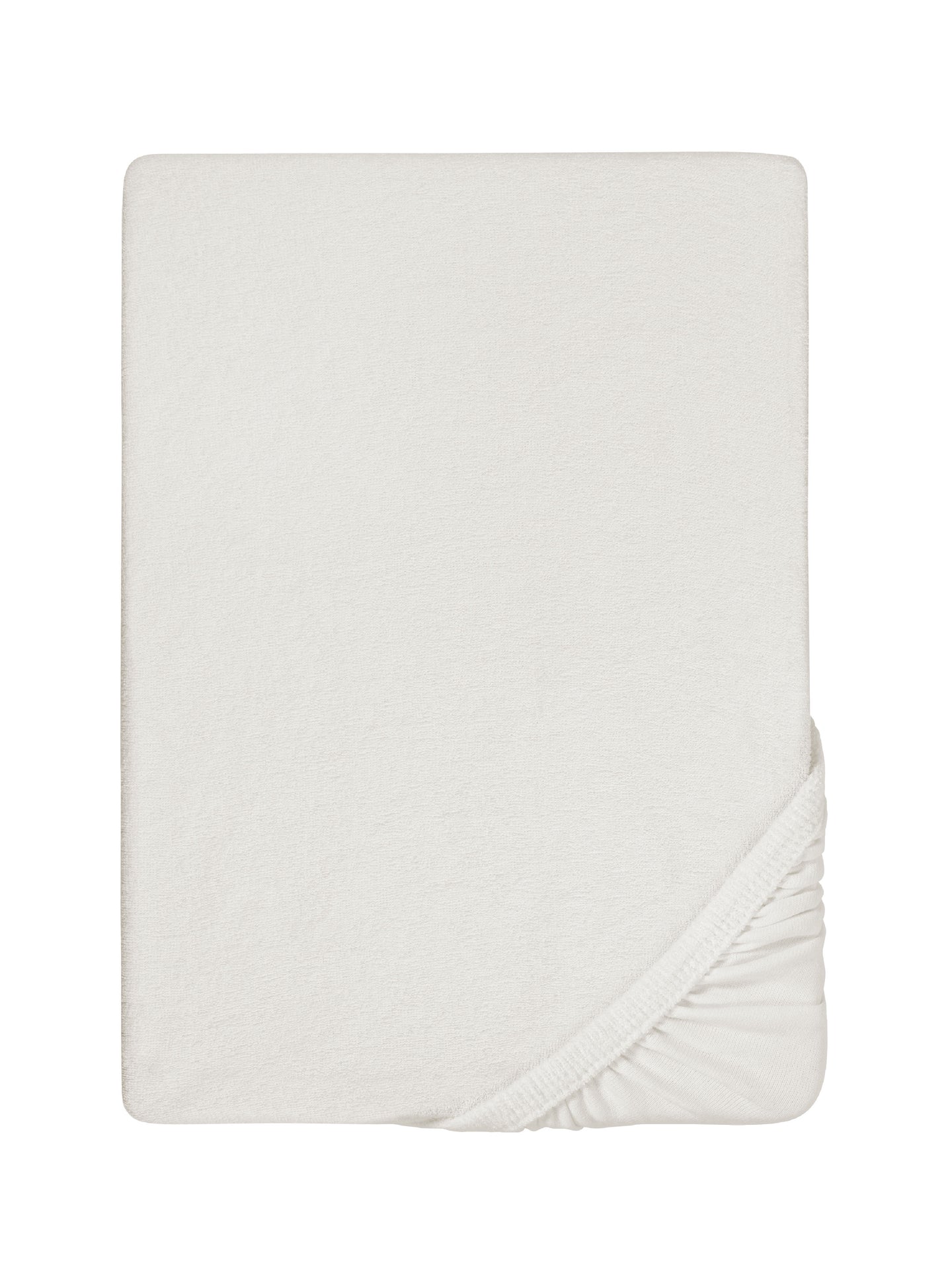 biberna Frottee-Stretch Spannbetttuch 90x190 cm - 100x200 cm