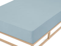 biberna Frottee-Stretch Spannbetttuch 180x200 cm - 200x200 cm