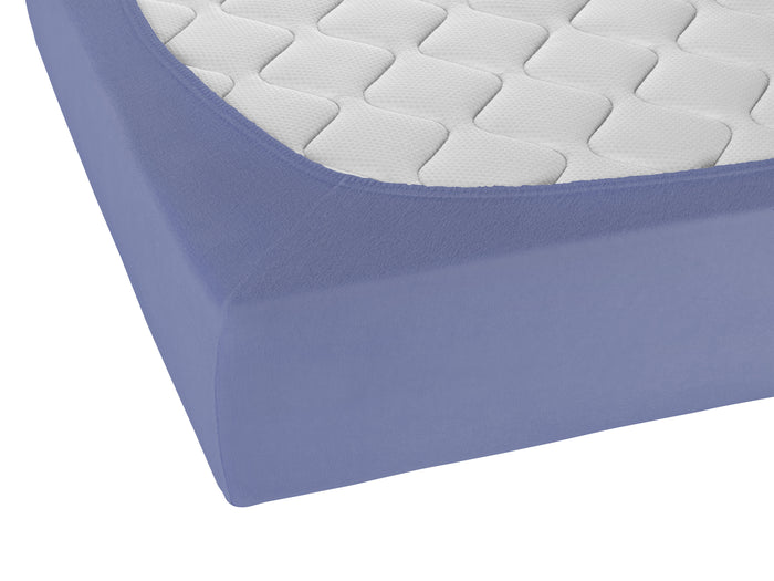 biberna Frottee-Stretch Spannbetttuch 90x190 cm - 100x200 cm