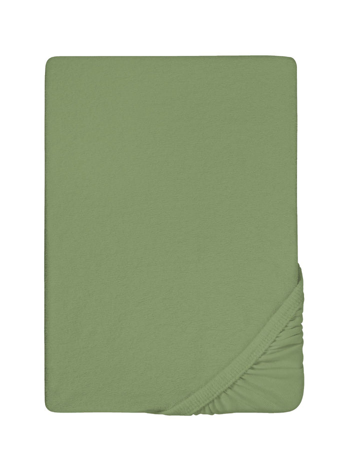 biberna Frottee-Stretch Spannbetttuch 90x190 cm - 100x200 cm