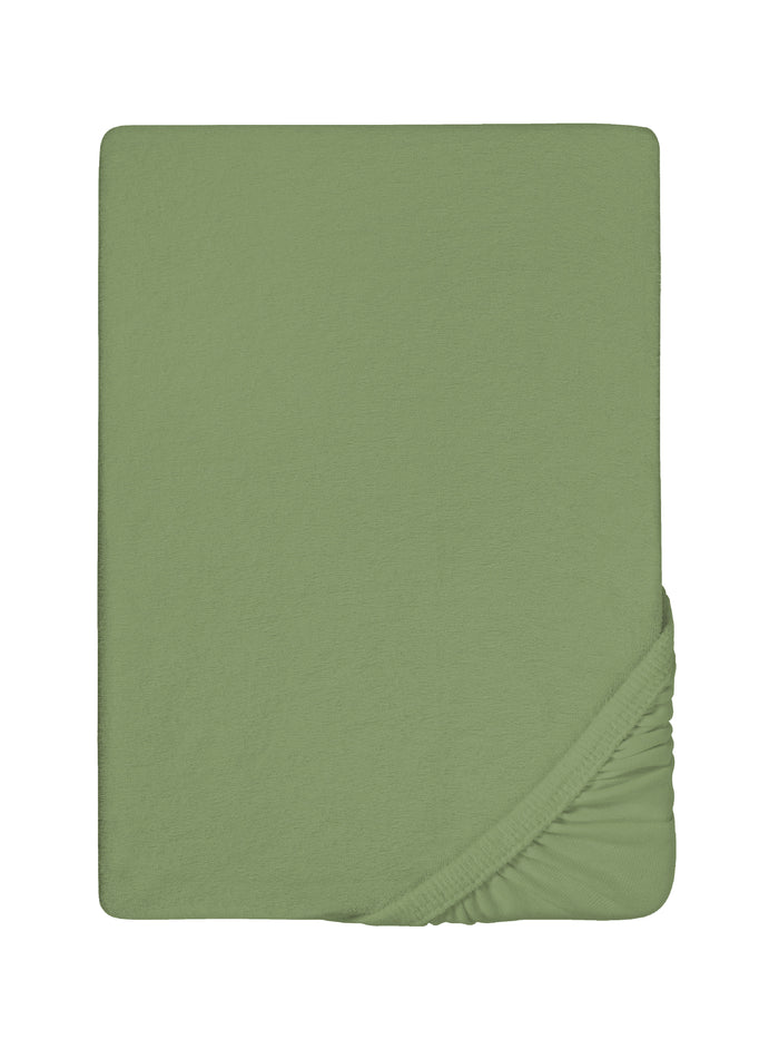 biberna Frottee-Stretch Spannbetttuch 180x200 cm - 200x200 cm