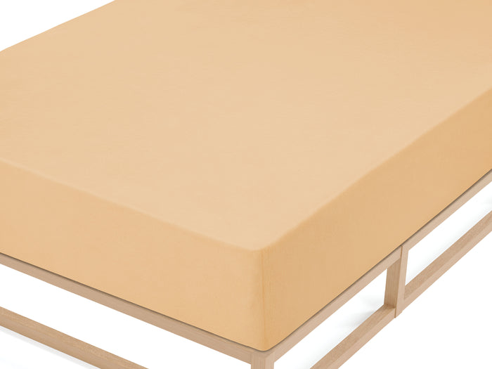 biberna Frottee-Stretch Spannbetttuch 90x190 cm - 100x200 cm