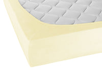 biberna Frottee-Stretch Spannbetttuch 90x190 cm - 100x200 cm