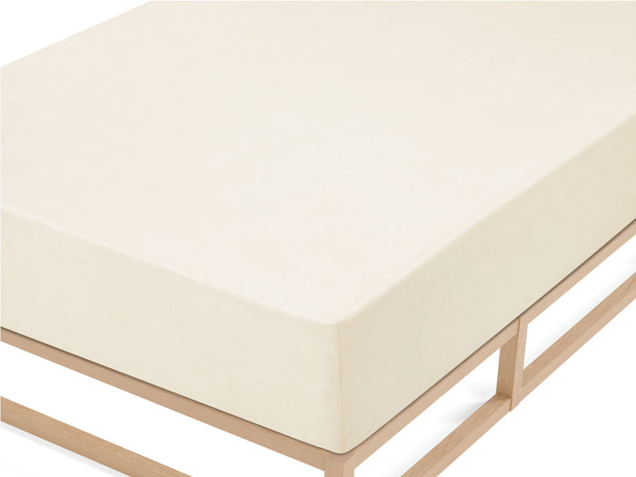 biberna Frottee-Stretch Spannbetttuch 180x200 cm - 200x200 cm