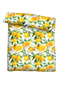 Castell Baumwoll Seersucker Bettwäsche 155x200 cm und 155x220 cm + 80x80 cm