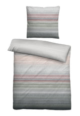 biberna Seersucker Bettwäsche 155x200 cm und 155x220cm + 80x80 cm