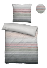 biberna Seersucker Bettwäsche 155x200 cm und 155x220cm + 80x80 cm