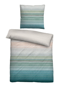 biberna Seersucker Bettwäsche 155x200 cm und 155x220cm + 80x80 cm