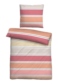 biberna Seersucker Bettwäsche 155x200 cm und 155x220cm + 80x80 cm