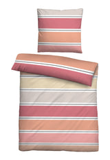 biberna Seersucker Bettwäsche 155x200 cm und 155x220cm + 80x80 cm