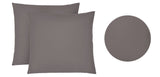 biberna Feinjersey Kissenbezug 40x40 cm Doppelpack