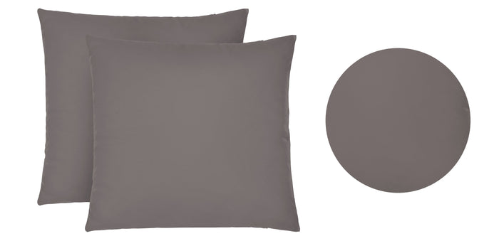 biberna Feinjersey Kissenbezug 40x40 cm Doppelpack