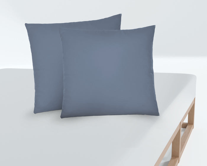 biberna Feinjersey Kissenbezug 40x40 cm Doppelpack