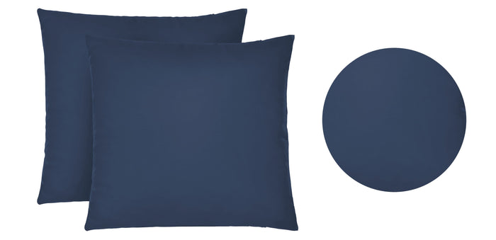biberna Feinjersey Kissenbezug 80x80 cm Doppelpack