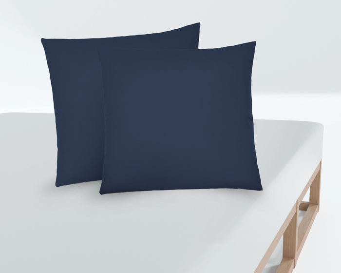 biberna Feinjersey Kissenbezug 40x40 cm Doppelpack