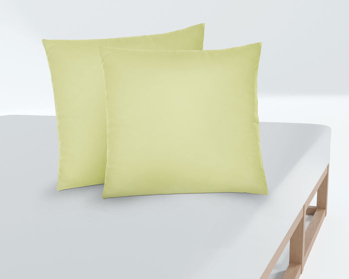 biberna Feinjersey Kissenbezug 40x40 cm Doppelpack