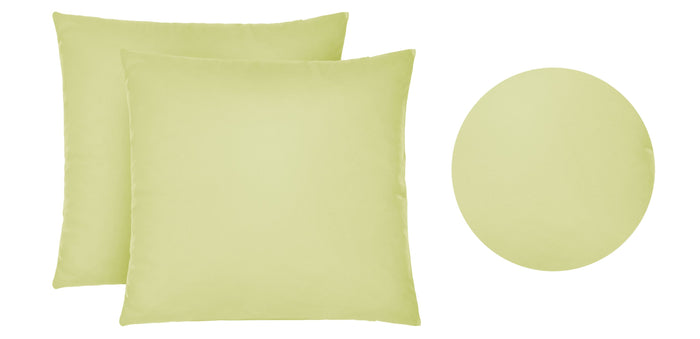 biberna Feinjersey Kissenbezug 40x40 cm Doppelpack
