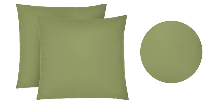 biberna Feinjersey Kissenbezug 40x40 cm Doppelpack