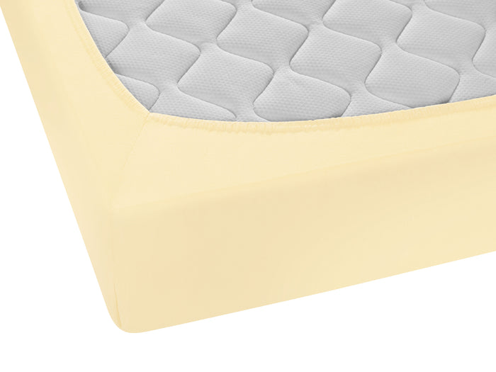 biberna Feinjersey Spannbetttuch 180x200 cm - 200x200 cm