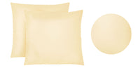 biberna Feinjersey Kissenbezug 40x40 cm Doppelpack