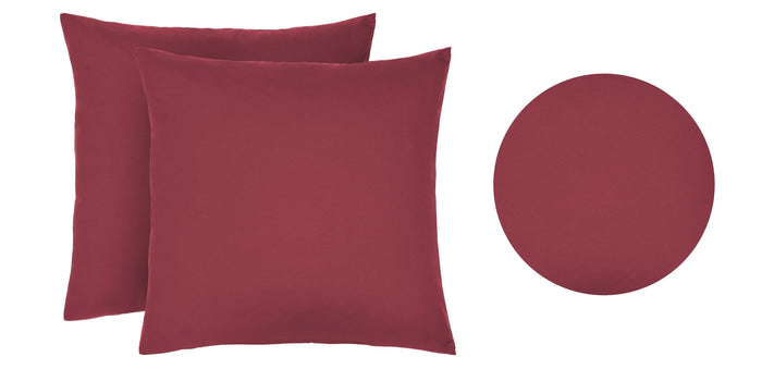 biberna Feinjersey Kissenbezug 40x40 cm Doppelpack