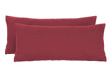 biberna Feinjersey Kissenbezug 40x80 cm Doppelpack