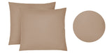 biberna Feinjersey Kissenbezug 40x40 cm Doppelpack