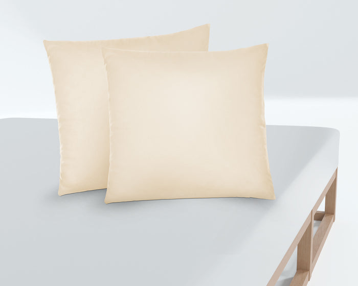 biberna Feinjersey Kissenbezug 40x40 cm Doppelpack