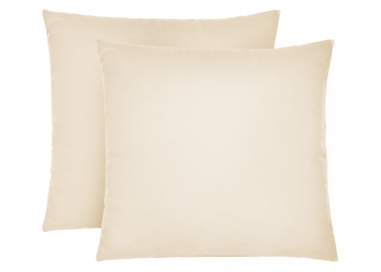 biberna Feinjersey Kissenbezug 40x40 cm Doppelpack