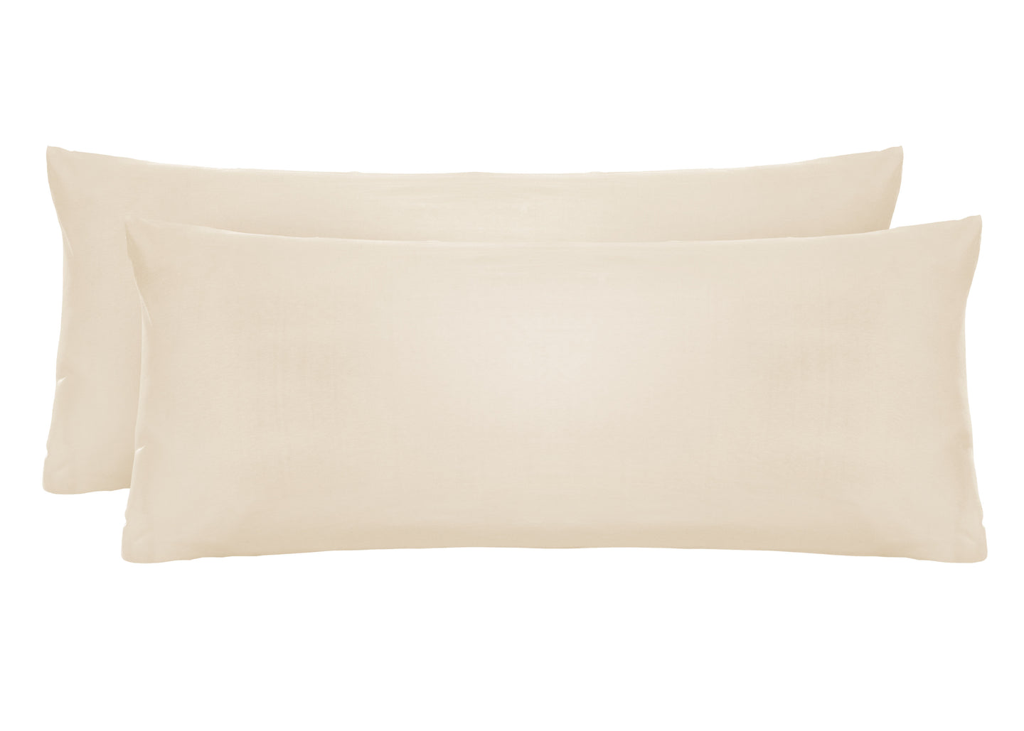 biberna Feinjersey Kissenbezug 40x80 cm Doppelpack