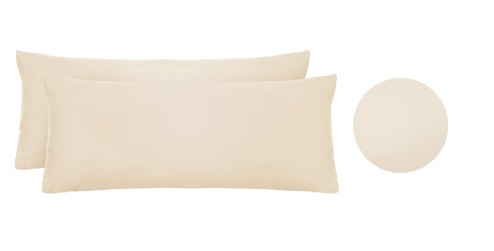 biberna Feinjersey Kissenbezug 40x80 cm Doppelpack