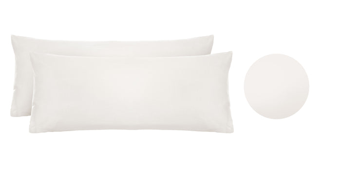 biberna Feinjersey Kissenbezug 40x80 cm Doppelpack