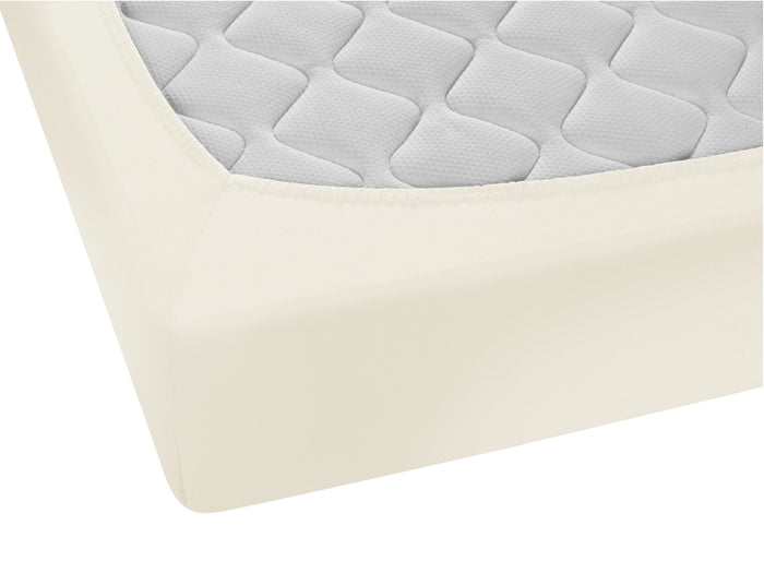 biberna Feinjersey Spannbetttuch 180x200 cm - 200x200 cm