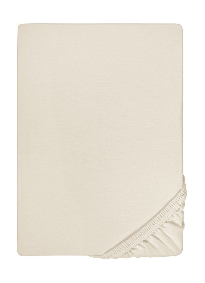 biberna Jersey-Elastic-Boxspring Spannbetttuch