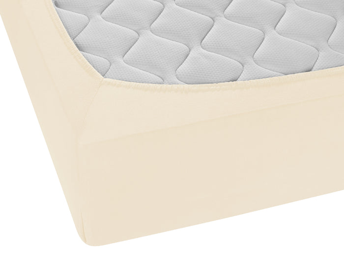 biberna Jersey-Elastic-Boxspring Spannbetttuch