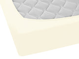 biberna Jersey-Elastic-Boxspring Spannbetttuch