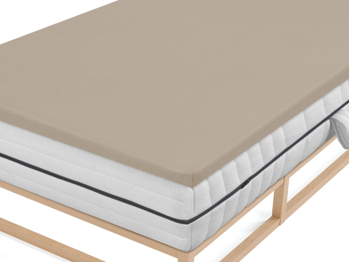 biberna Jersey-Elastic-Topper Spannbetttuch