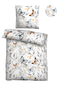 biberna Tencel Bettwäsche 155x200 cm und 155x220 cm + 80x80 cm