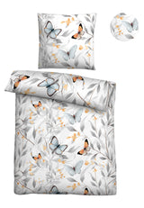 biberna Tencel Bettwäsche 155x200 cm und 155x220 cm + 80x80 cm